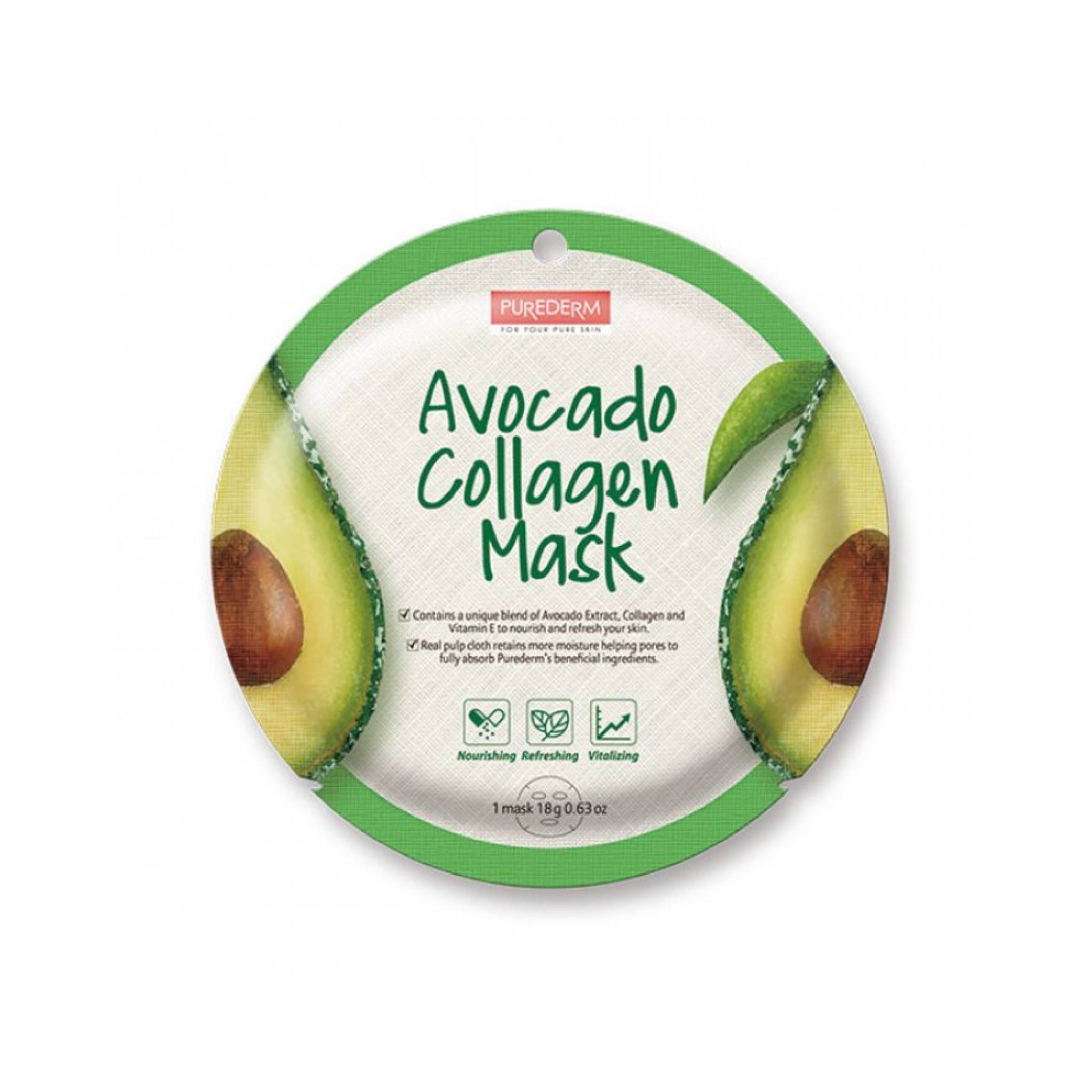 Avocado Collagen Face Sheet Mask