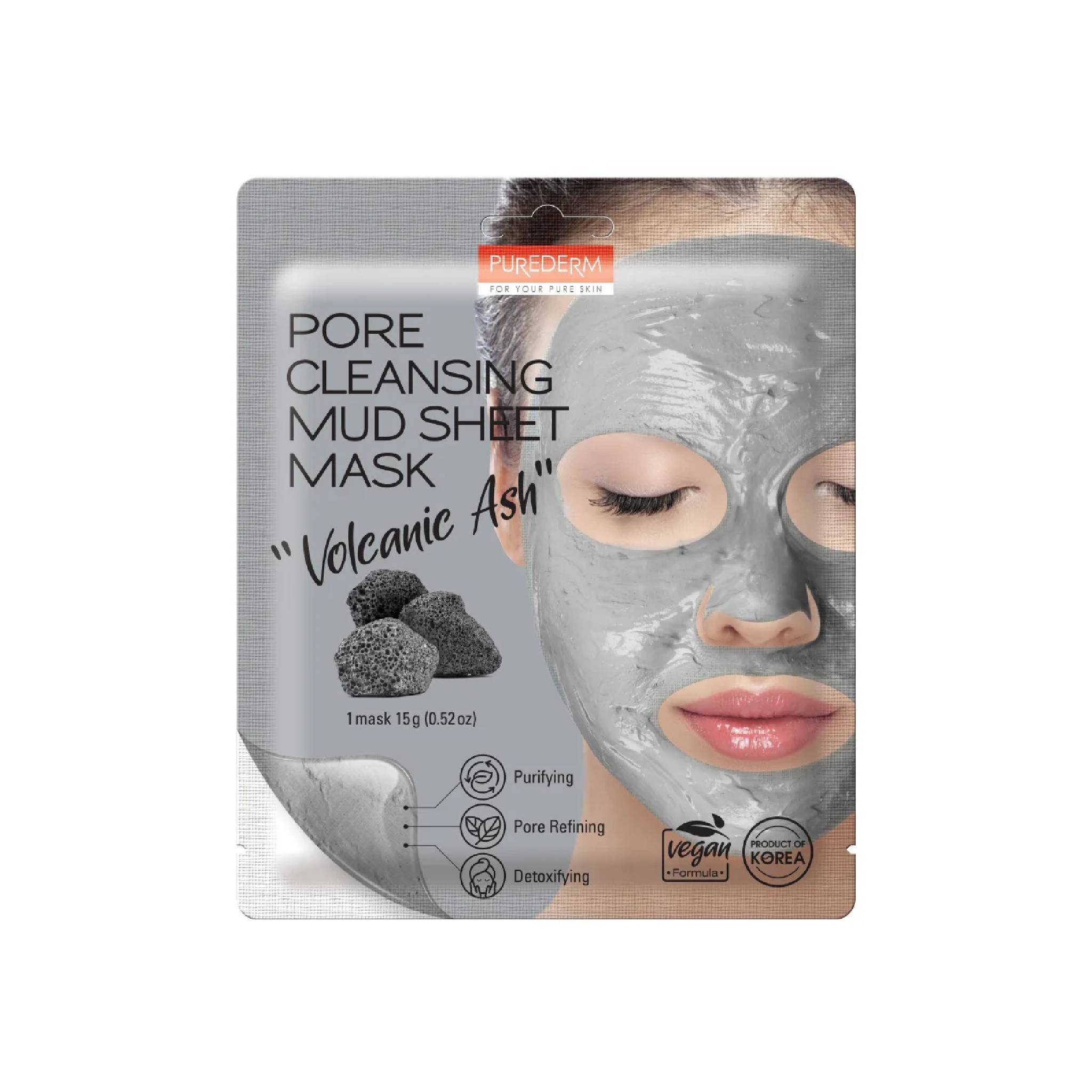 Pore Cleansing Mud Sheet Volcanic Mask