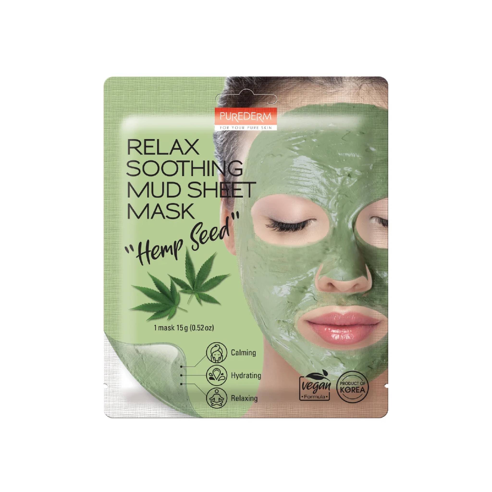 Relax Soothing Mud Cream Sheet Mask