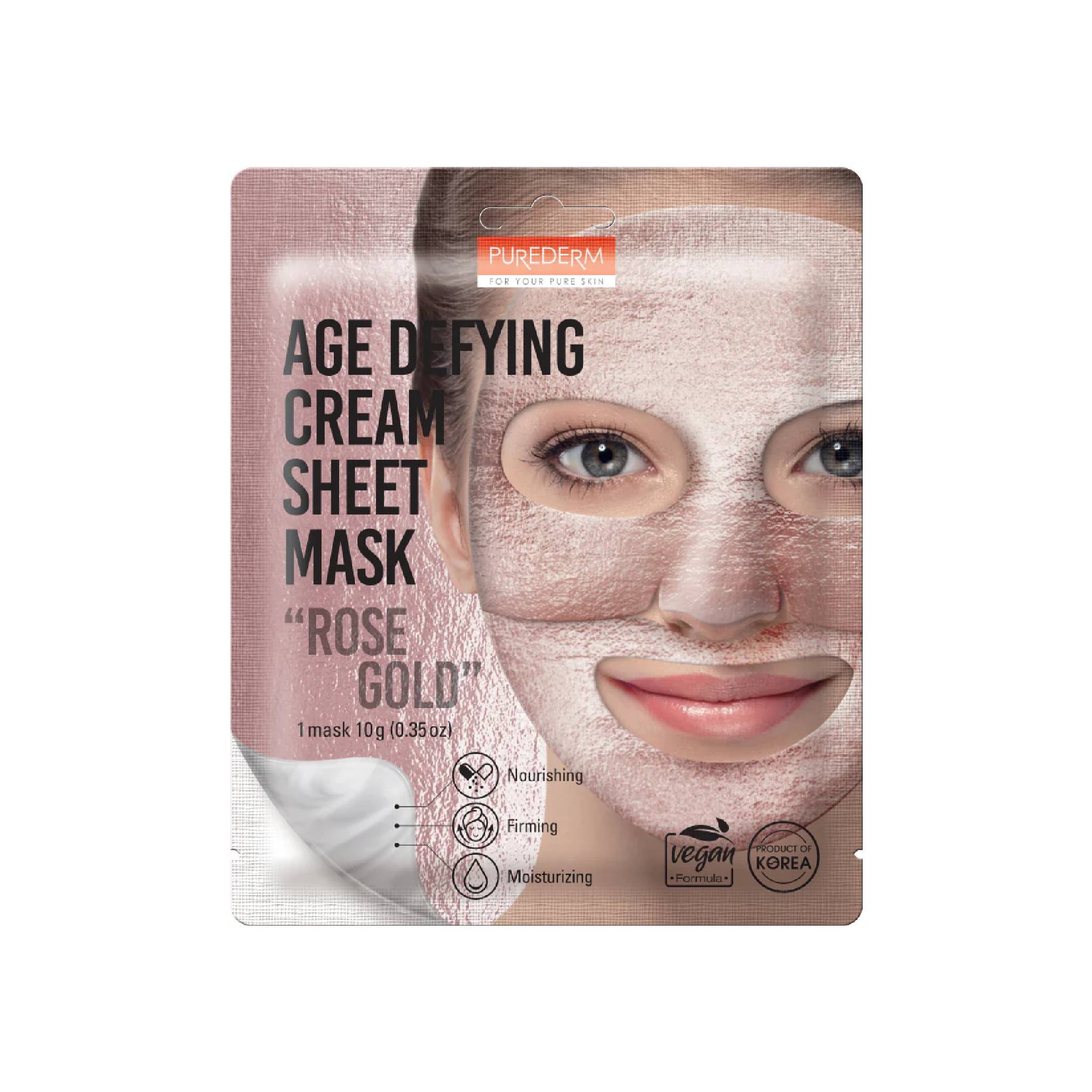 Sheet Mask Age Defying Rose Gold