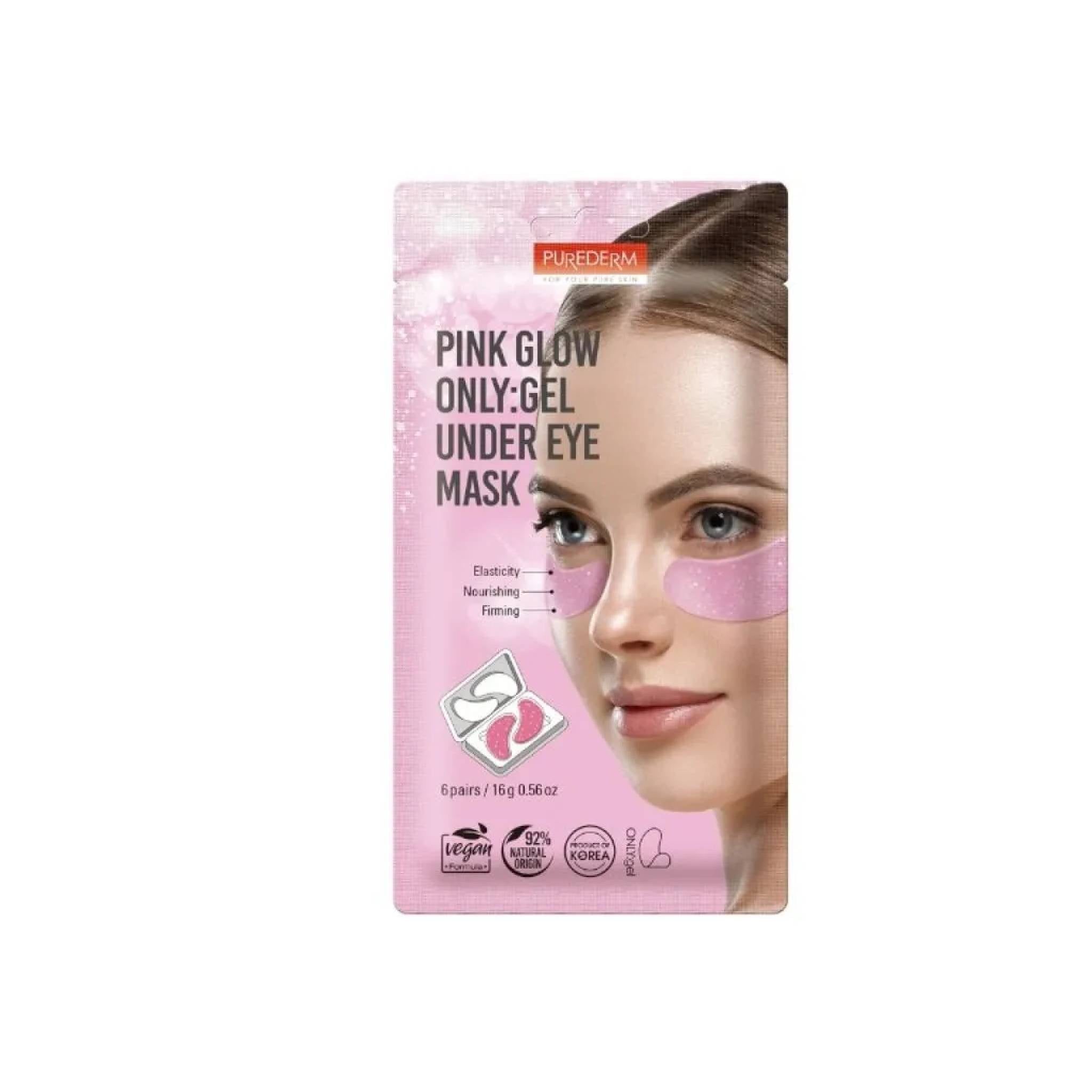 Pink Glow Only Gel Under Eye Mask