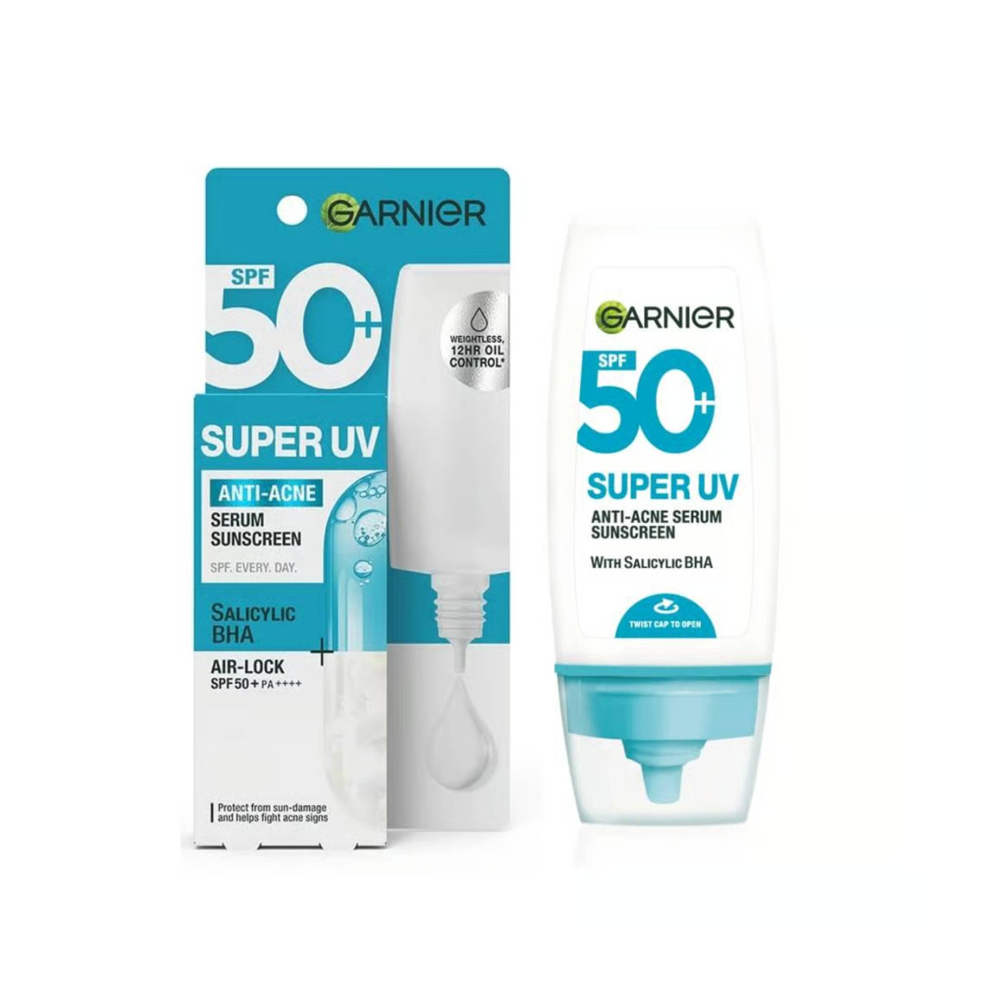 Skin Active- SuperUV Anti-Acne SPF50+ Sunscreen – 12H Oil Control