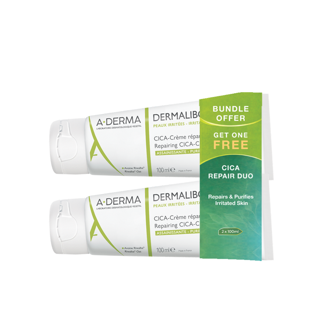 A-Derma Buy One Get One A-Derma Dermalibour Cicapurfying repair cream 100ml Lebanon