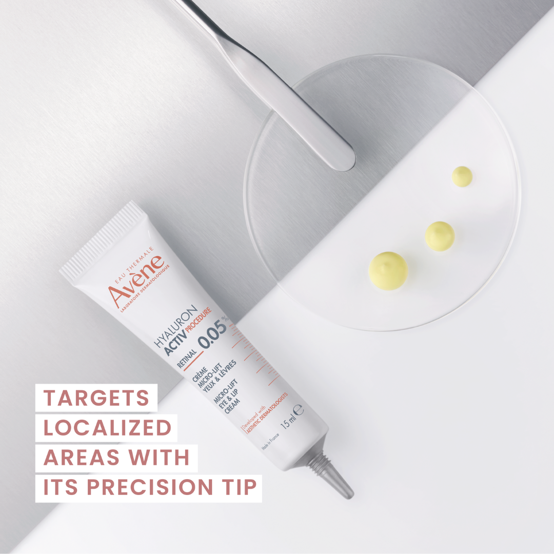 Hyaluron Activ Micro-Lift Eye & Lip Cream l 0.05% Retinal 3x more active than retinol