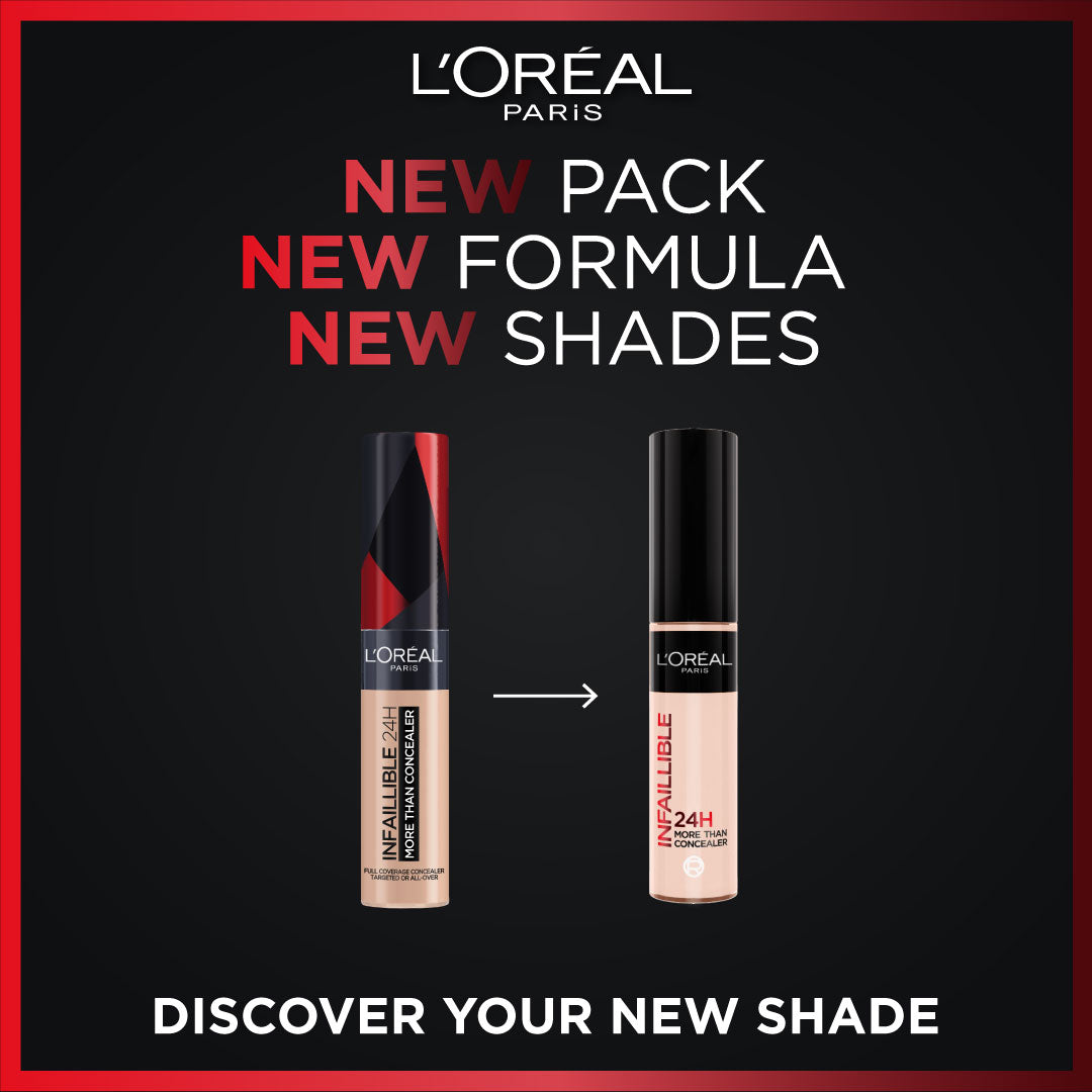 Infaillible Full Wear Concealer- Waterproof, Full Coverage, Makeup