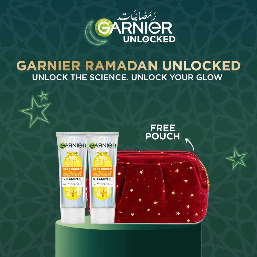 Fast Bright Serum Cleanser - Dual Action Foam Cleanser - Brightens in 1 Wash Duo