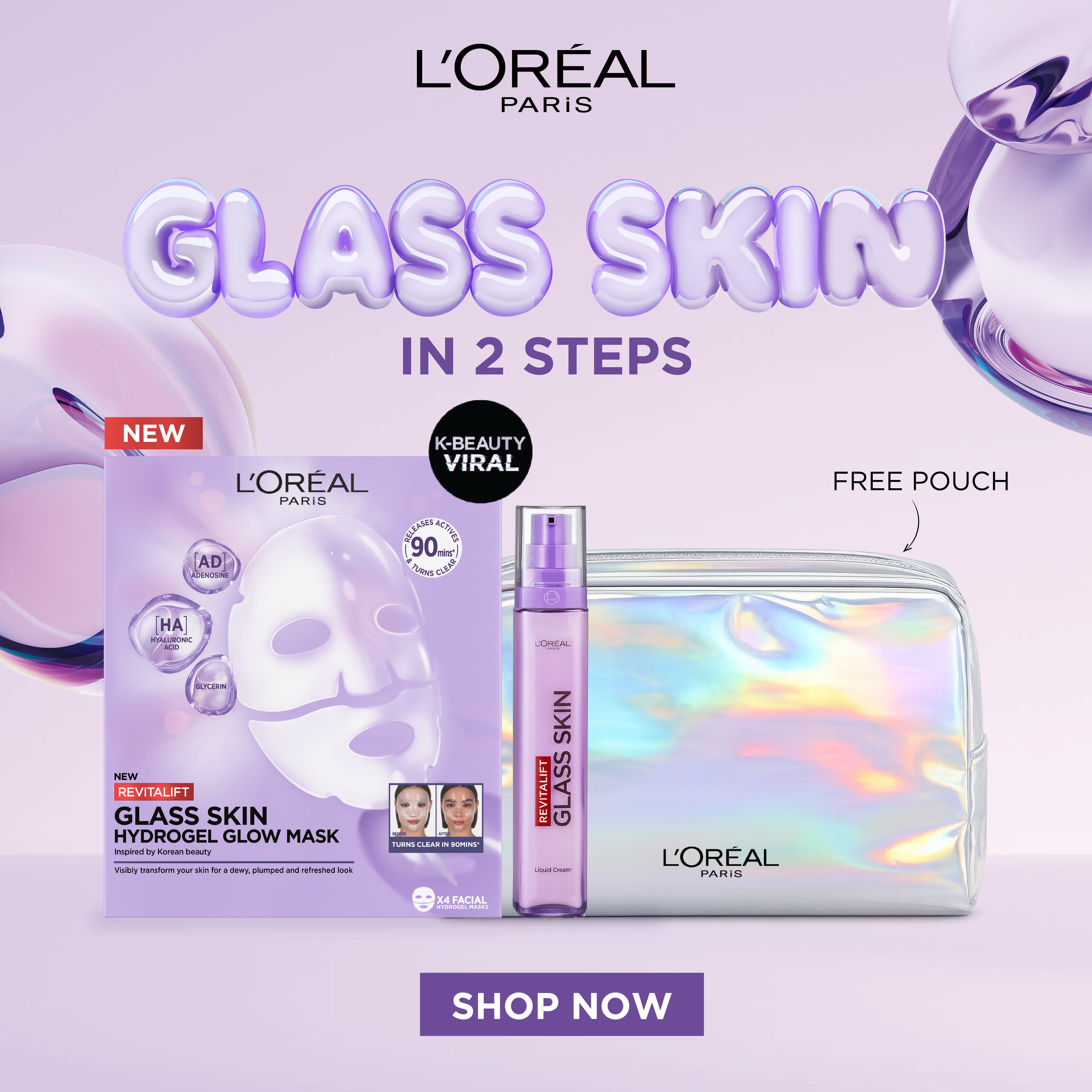 L’Oréal Revitalift Glass Skin Glow Duo