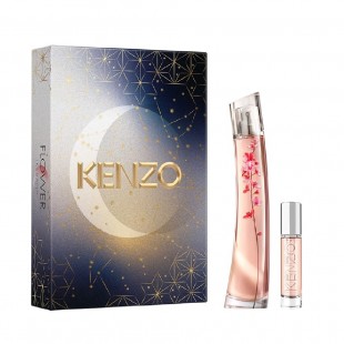 Flower By Kenzo Ikebana Gift Set, Eau De Parfum 75ml + Travel Spray 10ml 