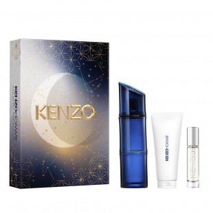 Kenzo Homme Gift Set, Eau De Toilette 110ml + Shower Gel 75ml + Travel Spray 10ml
