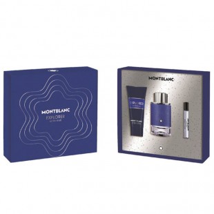Explorer Ultra Blue Gift Set, Eau De Parfum 100ml + Eau De Parfum 7.5ml + Shower Gel 100ml