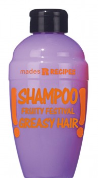 Violet  Hair Shampoo For Greasy Hair Fruity Algae Extract - 400ml