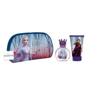 Disney Frozen II Gift Set, Eau De Toilette 50ml + Shower Gel 100ml + Bag