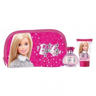 Barbie Gift Set, Eau De Toilette 50ml + Body Lotion 100ml + Bag