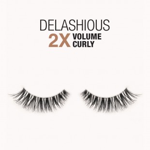 Delashious 2X Volume-Curly False Eyelashes