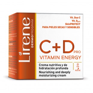 C+D Pro Vitamin Energy Moisturizing Night Cream - Dry To Sensitive 50ml