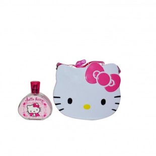 Hello Kitty Gift Set, Eau De Toilette 100ml + Metal Lunch Box