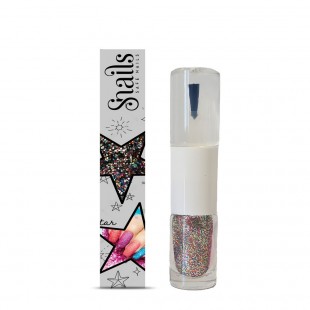 Magic Dust Multi Colour 2-In-1 Nail Glitter With Top Coat 6.5g