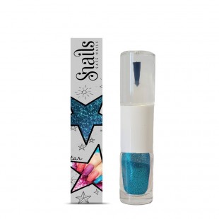 Magic Dust Blue 2-In-1 Nail Glitter With Top Coat 6.5g