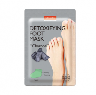 Purederm Detoxifying Foot Mask Charcoal