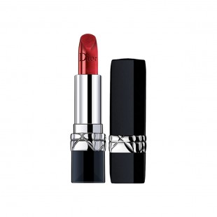  Dior Rouge Couture Colour Lipstick 999 Metallic 