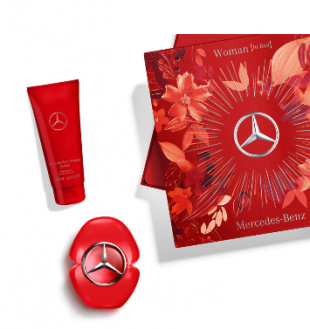 Mercedes Benz Woman In Red gift set