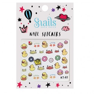Nail Stickers Quack Quack 32pcs