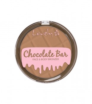 Powder Bronzer for Face and Body Chocolate Bar