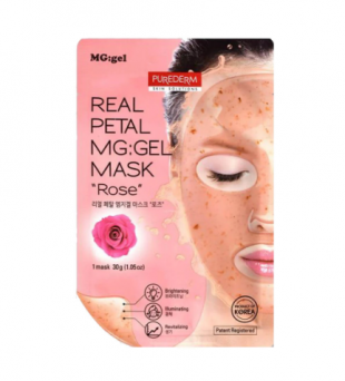 Purederm Real Petal MG Gel Mask Rose