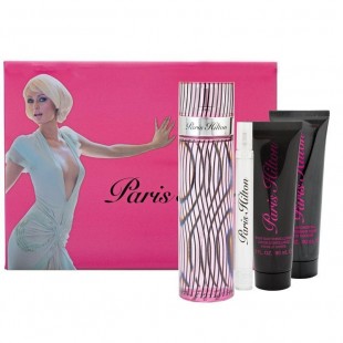 Paris Hilton For Women Gift Set, Eau De Parfum 100ml + Body Lotion 100ml + Shower Gel 100ml + Eau De Parfum 10ml