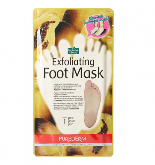Purederm Exfoliating Foot Mask Papaya & Chamomille