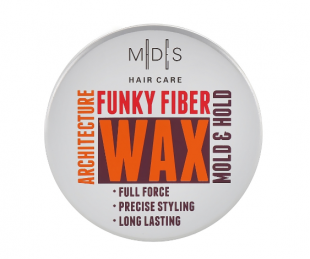 Mades Hair Styling Mold and Hold Funky Fiber Wax 75ml
