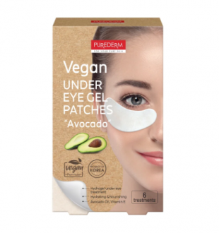 Vegan Under Eye Gel Patch Avocado 6 Strips 