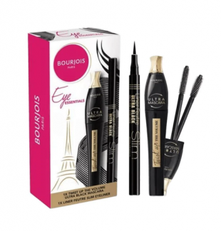 Bourjois Eye Essentials Ultra Black Eyeliner Slim & Ultra Mascara