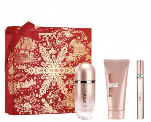 212 VIP Rose Eau de Parfum Spray 80ml Gift Set