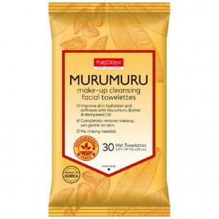Murumuru Makeup Cleansing Facial Towelettes Amande 30 sheets