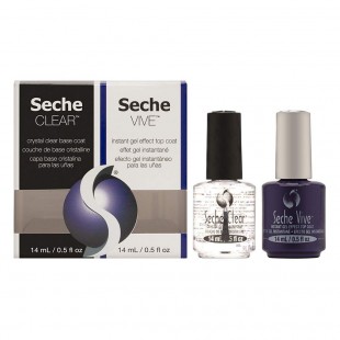 Seche Vite Top Coat + Seche Clear Base Coat