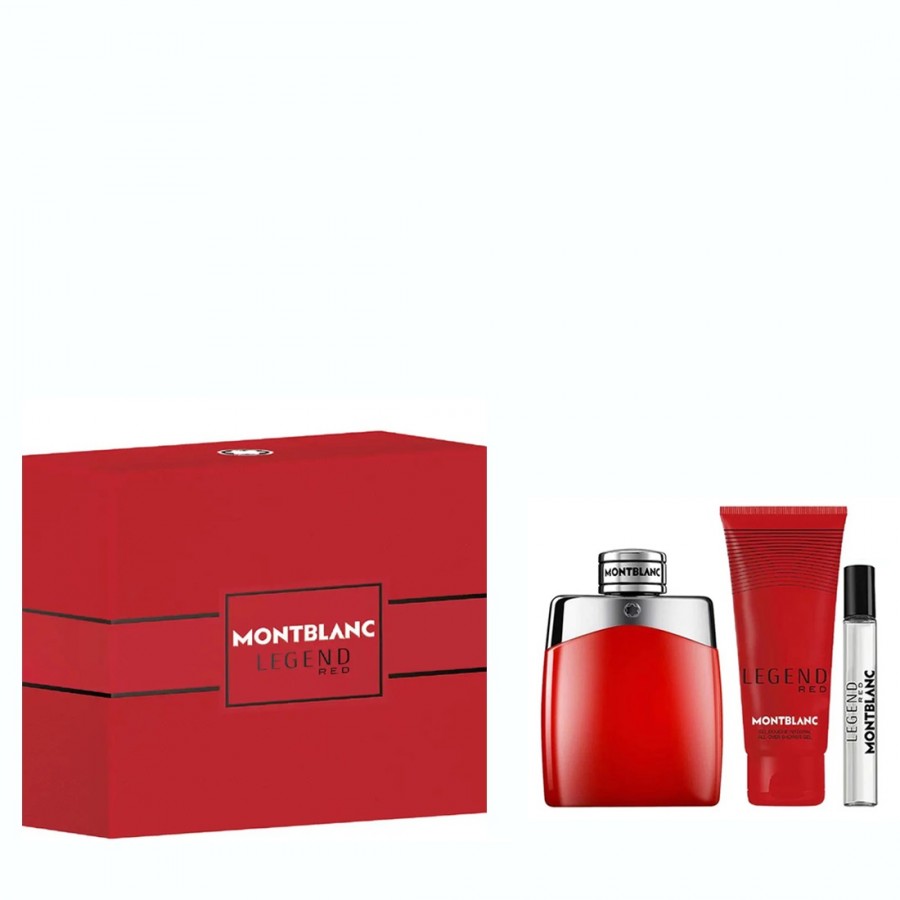Legend Red Gift Set, Eau De Parfum 100ml + Eau De Parfum 7.5ml + Shower ...