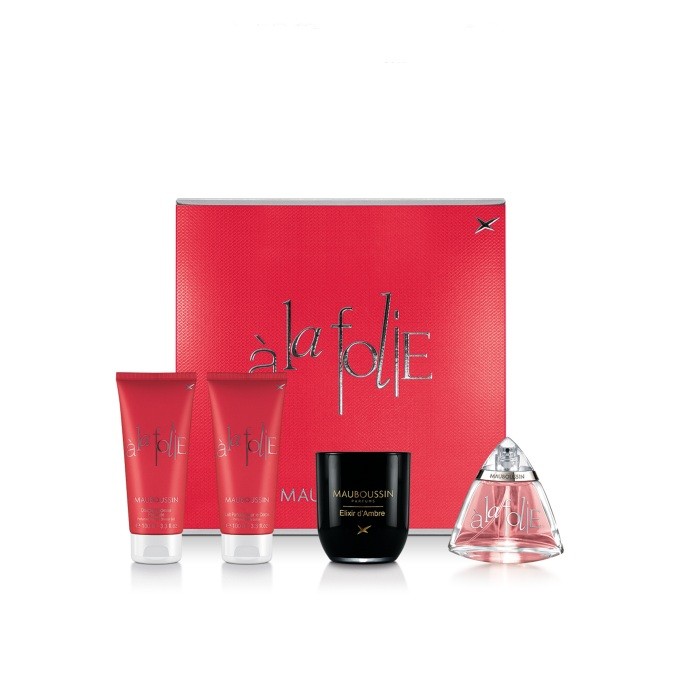 A La Folie Gift Set Eau De Parfum 100ml Shower Gel 100ml Body