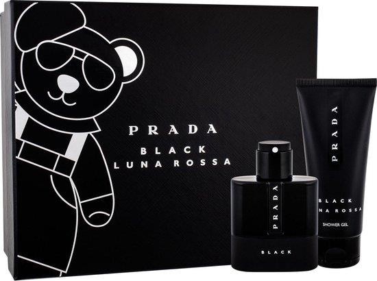 prada luna rossa black gift set 50ml