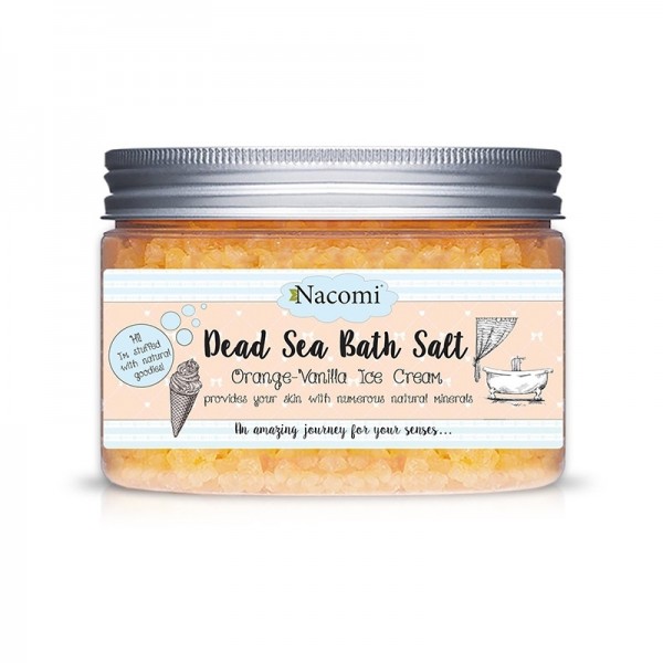  Dead Sea Bath Salt Orange-Vanilla Ice Cream 450g