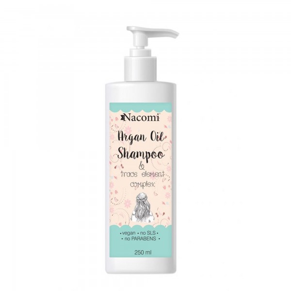  Argan Oil Hair Shampoo With Trace Element Complex 250ml 