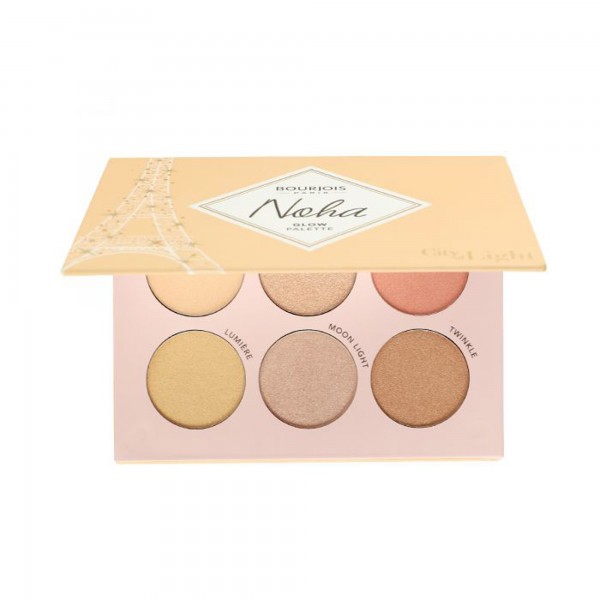  Multicolor Noha Glow Highlighter Palette 18g