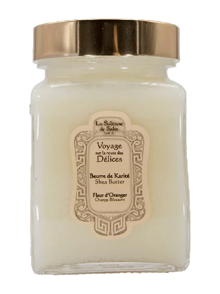 Journey to the Route of Delight Orange Blossom - Shea Butter Nourishing and Moisturizing 300grs