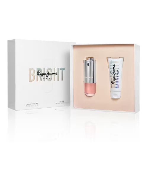 Bright For Her Gift Set, Eau De Parfum 80ml + Body Lotion 80ml