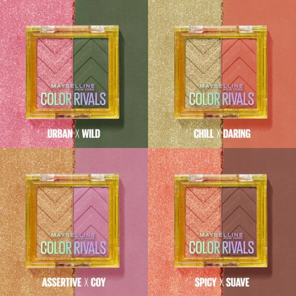 Maybelline - Color Rivals Duo Eyeshadow 