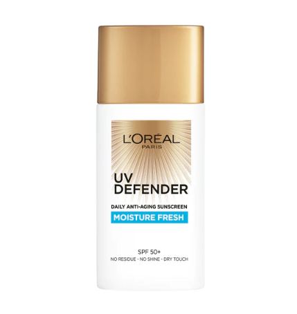UV Defender Moisture Fresh Daily Anti-Aging Sunscreen SPF50 50ml