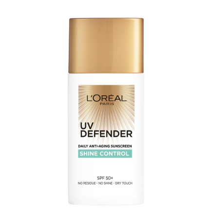 UV Defender Shine Control Daily Anti-Aging Sunscreen SPF50 50ml